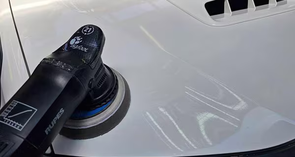 engine bay cleaning and headlamp polishing