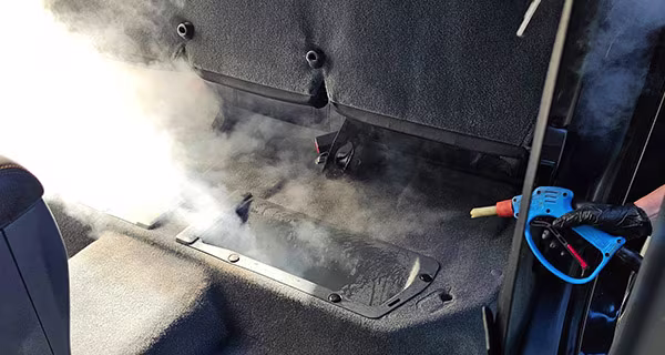 car steam cleaning